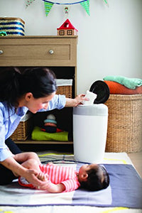 Tommee Tippee Simplee Sangenic Ricarica x 6, solo per 6 Pezzi, Bianca
