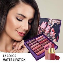 Carica l'immagine nel visualizzatore di Gallery, 12 colori Rossetto a forma di cuore Gloss Matte Liquid Lipstick Long... - Ilgrandebazar
