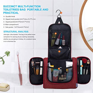 Wind Took beauty case oppeso toiletry organizer uomo Blu Scuro - Ilgrandebazar