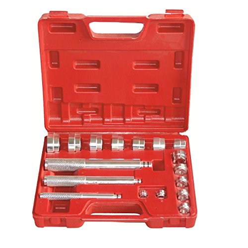 LARS360 17 pezzi - Set di attrezzi per cuscinetti ruota estrattore... - Ilgrandebazar