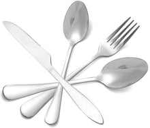Carica l'immagine nel visualizzatore di Gallery, FYSHOP Set di Posate da Campeggio Viaggio in Acciaio Inossidabile Posate Portatili con Custodia in Neoprene Ufficio