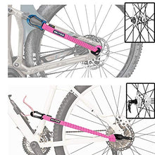Carica l&#39;immagine nel visualizzatore di Gallery, BIKE AND DOG Cinghia, Portare Uno o Piu Cani con Una Bicicletta. (Rosa) rosa