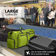 Carica l&#39;immagine nel visualizzatore di Gallery, Pujuas Borsa da Viaggio, 85L Leggero Bagaglio Viaggio Verde Chiaro