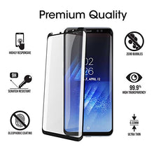 Carica l&#39;immagine nel visualizzatore di Gallery, Galaxy S8 Vetro Temperato Pellicola Protettiva, amFilm Copertura Totale...