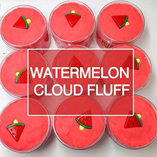 Carica l&#39;immagine nel visualizzatore di Gallery, BESTZY Fluffy Anguria Cloud Slime 2019 più Nuovo 200ML Fairy Putty rosso