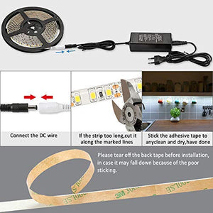 LEDMO striscia LED bianco 6000K 2835 600led IP65 Impermeabile strisce 600leds - Ilgrandebazar