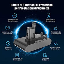 Carica l&#39;immagine nel visualizzatore di Gallery, Yaber 3000mAh Tipo B Batteria per Dyson DC34 DC45 DC35 DC31 DC44...