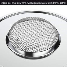 Carica l'immagine nel visualizzatore di Gallery, Anpro 2 Filtro Lavello Cucina in acciaio - Colino Acciaio Inox...