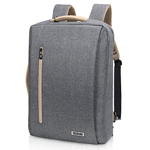 Lifewit Zaino Porta PC, Borsa Per Laptop con Caricatore USB, 15,6 Pollici