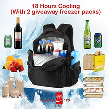 Carica l'immagine nel visualizzatore di Gallery, OUTXE Zaino Frigo 22L Termica Borsa per 22L,Nero