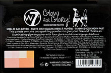 Carica l&#39;immagine nel visualizzatore di Gallery, W7 Glow For Glory Palette illuminante 4 g/5 g - Ilgrandebazar