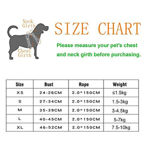 BLEVET Confortevole Pettorina Imbracatura Riflettente Pet Walking L, 118 Pink