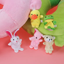 Carica l&#39;immagine nel visualizzatore di Gallery, 10pcs Different Finger Cartoon Animal burattini in morbido velluto Dolls... - Ilgrandebazar