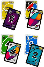 Carica l'immagine nel visualizzatore di Gallery, UNO FLIP! - Il mitico gioco di carte per tutta la famiglia in nuova elettrizzante variante, con il mazzo fronte/retro e una carta speciale FLIP, giocattolo per bambini, 7+ anni, GDR44