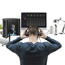 Carica l&#39;immagine nel visualizzatore di Gallery, Neewer Parabrezza Isolante per Microfono Compatto da Tavolo con Supporto... - Ilgrandebazar