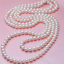 Carica l&#39;immagine nel visualizzatore di Gallery, Merdia Elegante collana da donna con perle artificiali, ideale indossare... - Ilgrandebazar