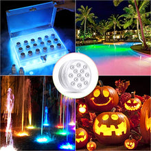 Carica l&#39;immagine nel visualizzatore di Gallery, LED Sommergibili Luci Piscina, a Impermeabile, 4 Pcs