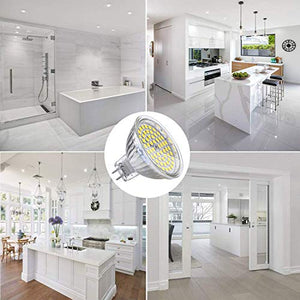 Faretti LED GU5.3 MR16 5W(Alogene 35W), Luce 5W LED, Bianco Fredda - Ilgrandebazar