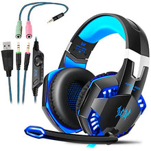 Carica l&#39;immagine nel visualizzatore di Gallery, ROXTAK Cuffie Gaming,G2000 Professionali da classico G2000