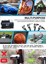 Carica l'immagine nel visualizzatore di Gallery, AnvFlik Compressore Portatile per Auto,12V 100 PSI Gonfiatore Pneumatici...