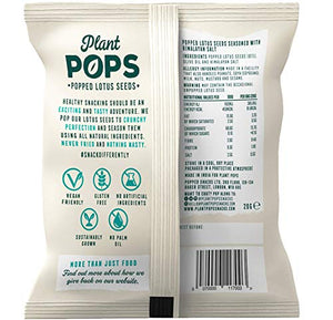 Plant Pops 100% Vegan, Gluten Free and Low Calorie, Himalayan (24 Pack x 20g)