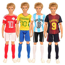 Carica l&#39;immagine nel visualizzatore di Gallery, Miunana 5 Abiti Vestiti alla Moda per Ken Doll Bambola (Slezionati A Caso) - Ilgrandebazar