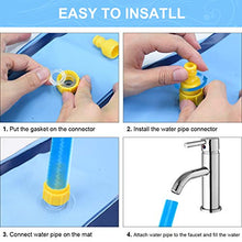 Carica l&#39;immagine nel visualizzatore di Gallery, RIOGOO Splash Sprinkler Pad for Dogs Kids, 59&quot; Water Play Mat Wadding Pool...