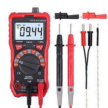 Carica l&#39;immagine nel visualizzatore di Gallery, CAMWAY Multimetro Digitale 6000 Conta Vero RMS Auto Ranging NCV AC/DC... - Ilgrandebazar