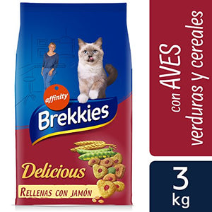 Brekkies Cibo Delizioso per Gatti con Una Selezione di Pollame e Verdure - 3... - Ilgrandebazar