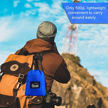 Carica l&#39;immagine nel visualizzatore di Gallery, Sooair Amaca da Campeggio, Viaggio carico 300 kg, 260 x140 cm, Blu