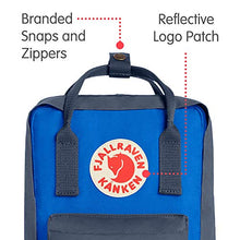 Carica l&#39;immagine nel visualizzatore di Gallery, Fjällräven Kånken Mini Zaino Unisex Grigio (Graphite/Un Blue)