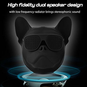 Altoparlante Creativo A Forma di Cane, Lettore Musica Portatile con Suono...