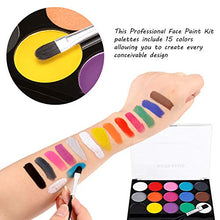 Carica l'immagine nel visualizzatore di Gallery, Truccabimbi Kit, Body Painting Colori, Pittura Facciale, Trucchi Carnevale...