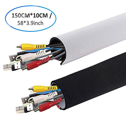 AGPtEK - Guaina per cavi in neoprene con chiusura a velcro, lunghezza di...