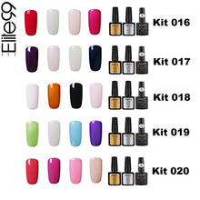 Carica l&#39;immagine nel visualizzatore di Gallery, Elite99 Smalto Semipermente per Unghie in Gel UV LED 7pzs Colori con Base... - Ilgrandebazar