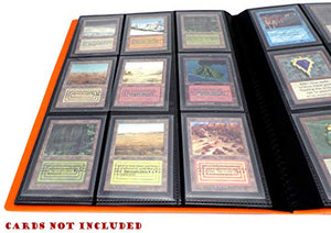 docsmagic.de PRO-Player 9-Pocket Album Orange - - 360 Cards, - Ilgrandebazar