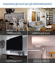 Carica l&#39;immagine nel visualizzatore di Gallery, Presa Intelligente, Carico Massimo 16A 3680W ANOOPSYCHE WiFi, Spina...