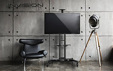 Carica l'immagine nel visualizzatore di Gallery, Invision Supporto TV da Pavimento con Ruote Carrello Staffa Porta Mobile... - Ilgrandebazar