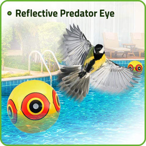 De-bird Sistema Repellente antiuccelli - palloni gonfiabili con Occhio...
