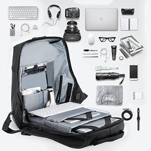 Naturalife Zaino per Laptop Antifurto con Cerniera Nascosta, Porta PC...