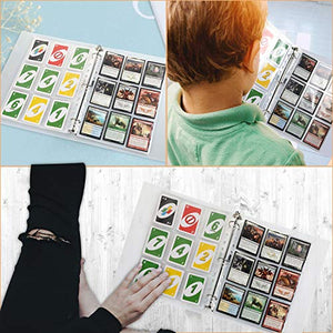 Lictin Raccoglitore Carte - Card Binder 30 Pagine,Maximum 540 Cards per L - Ilgrandebazar