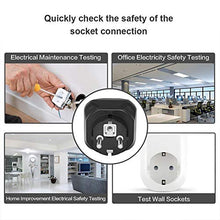 Carica l&#39;immagine nel visualizzatore di Gallery, BSIDE AST01 Rilevatore di tester per presa elettrica automatica 220V EU Plug - Ilgrandebazar