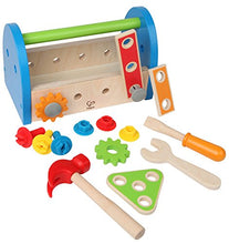 Carica l&#39;immagine nel visualizzatore di Gallery, Hape E3001 - Cassetta Degli Attrezzi Multicolore - Ilgrandebazar