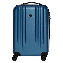 Carica l'immagine nel visualizzatore di Gallery, FERGÉ Trolley bagaglio a mano Marsiglia - Valigia CABINA 55 cm, Blu savoia