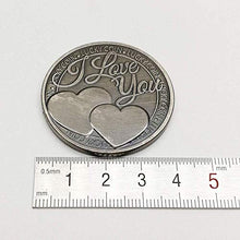 Carica l&#39;immagine nel visualizzatore di Gallery, Moneta d&#39;amore Commemorativa Amore Parole &#39;I Love You More Than I Can Say&#39;...