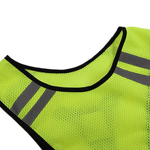 Carica l&#39;immagine nel visualizzatore di Gallery, Gilet Giacca da Corsa Alta Visibilita LED Giubbotti Giallo Fluorescente #B - Ilgrandebazar