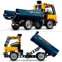 Carica l&#39;immagine nel visualizzatore di Gallery, LEGO 42147 Technic Camion Ribaltabile, Set 2 in 1 con Camioncino ed Escavatore Giocattolo, Giochi per Bambini e Bambine dai 7 anni in su, Idee Regalo