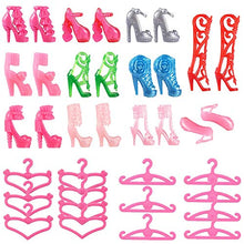 Carica l&#39;immagine nel visualizzatore di Gallery, ASANMU 130 Pezzi Vestiti e Accessori per Bambole Dolls, Abito 130 - Ilgrandebazar