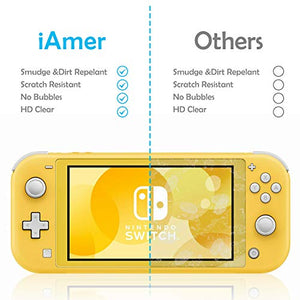 iAmer Pellicola Protettiva per Nintendo Switch Lite 2019 , Vetro Temperato...