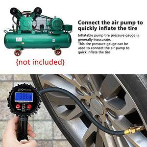 Manometro Digitale 250 PSI Pressione Gomme Pneumatici LCD Pistola... - Ilgrandebazar